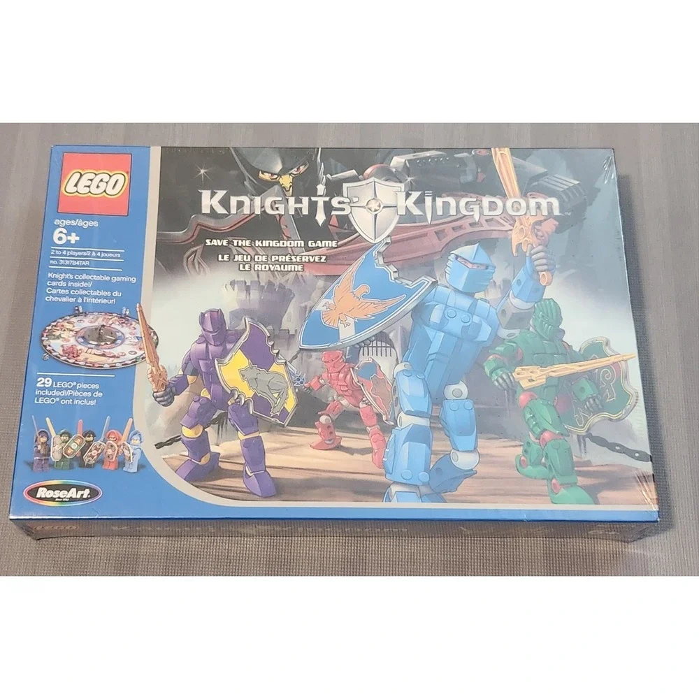 2004 LEGO Knights' Kingdom: Save the Kingdom Board Game (set number 31317) NEW